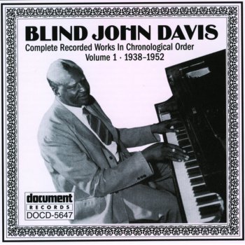Blind John Davis My Red