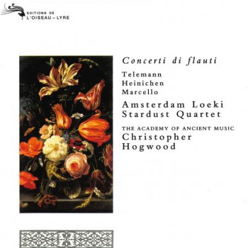Georg Philipp Telemann, Amsterdam Loeki Stardust Quartet, Academy of Ancient Music & Christopher Hogwood Concerto in A minor for 2 recorders and strings - Ed. F. Stein: Gravement