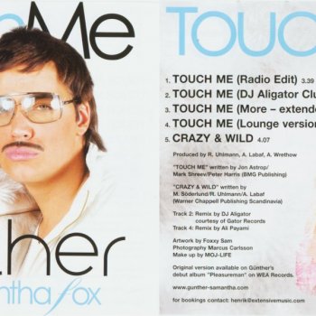 Günther Touch Me (More - extended) (feat. Samantha Fox)