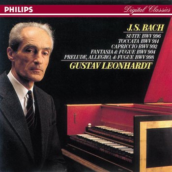 Gustav Leonhardt Capriccio in B-Flat, BWV 992 "On the departure of a dear brother": IV. -