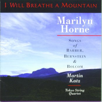 Samuel Barber, Marilyn Horne & Martin Katz Bessie Bobtail, Op.2 No. 3