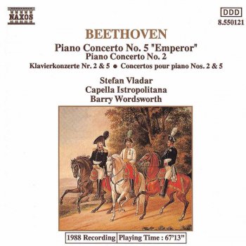 Ludwig van Beethoven feat. Stefan Vladar, Capella Istropolitana & Barry Wordsworth Piano Concerto No. 5 in E-Flat Major, Op. 73 "Emperor": I. Allegro