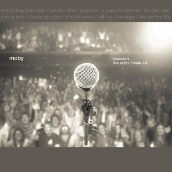 Moby A Long Time - Live