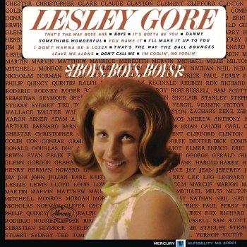 Lesley Gore That's The Way Boys Are