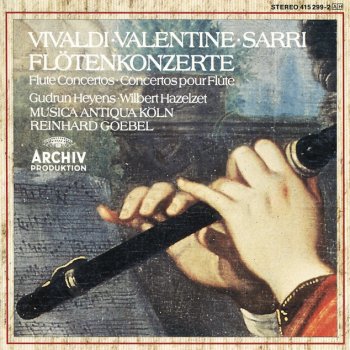 Domenico Natale Sarri, Gudrun Heyens, Musica Antiqua Köln & Reinhard Goebel Concerto for recorder and strings in a minor: 4. Spirituoso