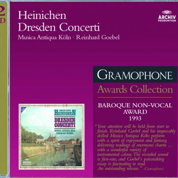 Musica Antiqua Köln feat. Reinhard Goebel Concerto in G Major Seibel 214 - Darmstadt 1715: III. Allegro