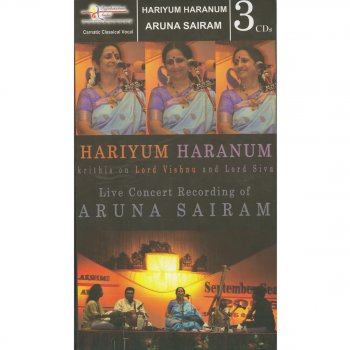 Aruna Sairam Viruttam followed by Alavadennalo