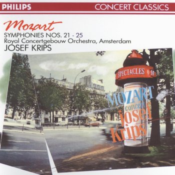 Wolfgang Amadeus Mozart feat. Royal Concertgebouw Orchestra & Josef Krips Symphony No.21 in A, K.134: 1. Allegro