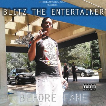 Blitz The Entertainer Siting on the Block