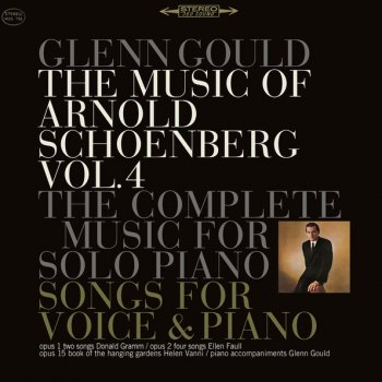 Glenn Gould Drei Klavierstücke, Op. 11: I. Mässig