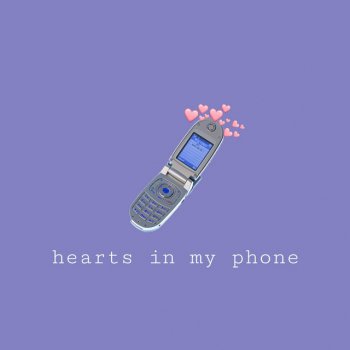 Valentine hearts in my phone
