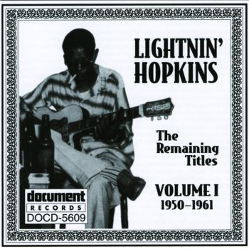 Lightnin' Hopkins Black Cat Bone