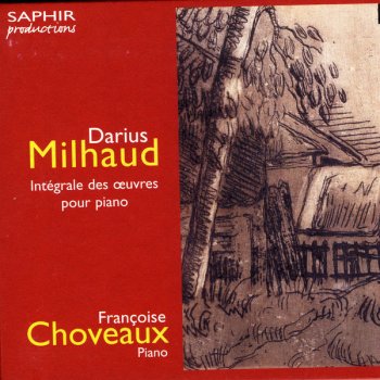 Darius Milhaud Touches Blanches Op. 222 (Francoise Choveaux)