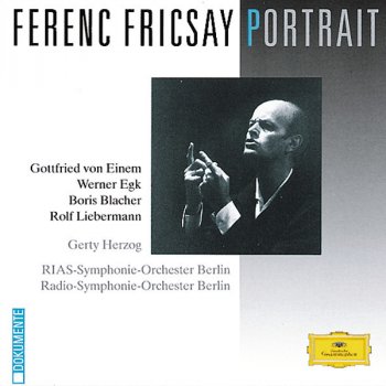 Gottfried von Einem, Gerty Herzog, Deutsches Symphonie-Orchester Berlin & Ferenc Fricsay Piano Concerto, Op.20: 2. Adagio