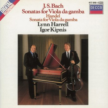 Johann Sebastian Bach feat. Lynn Harrell & Igor Kipnis Sonata for Viola da Gamba and Harpsichord No.2 in D, BWV 1028: 1. Adagio