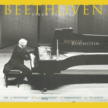 Arthur Rubinstein Piano Sonata No. 14 in C-Sharp Minor, Op. 27 No. 2 "Moonlight": I. Adagio sostenuto