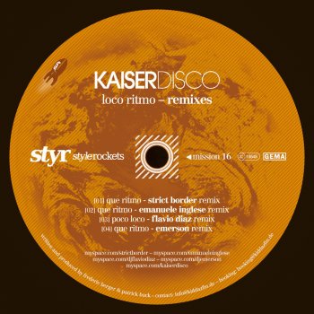 Kaiserdisco Que Ritmo (Emanuele Inglese Remix)