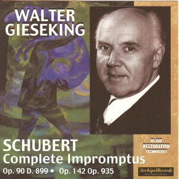 Walter Gieseking 4 impromptus, Op. 142, D. 935, No. 4 in F Minor