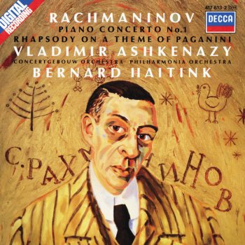 Sergei Rachmaninoff, Vladimir Ashkenazy, Philharmonia Orchestra & Bernard Haitink Rhapsody on a Theme of Paganini, Op.43