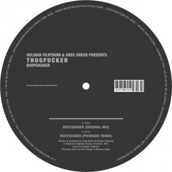 Thugfucker Bodyshaker - Phonique Remix