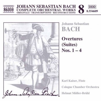 Johann Sebastian Bach feat. Kolner Kammerorchester & Helmut Muller-Bruhl Orchestral Suite No. 3 in D Major, BWV 1068: I. Ouverture