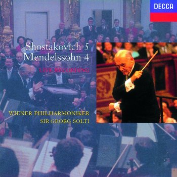 Wiener Philharmoniker feat. Sir Georg Solti Symphony No. 4 in A Major, Op. 90 "Italian": III. Con moto moderato