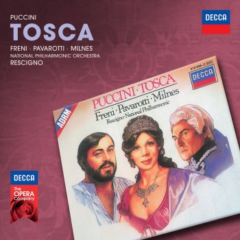 Luciano Pavarotti feat. Richard Van Allan, National Philharmonic Orchestra & Nicola Rescigno Tosca, Act 1: "E buona la mia Tosca" - "Siam soli?"