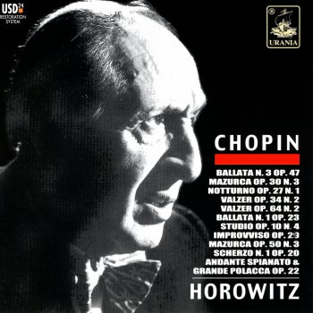 Frédéric Chopin feat. Vladimir Horowitz Étude in C-Sharp Minor, Op. 10, No. 4