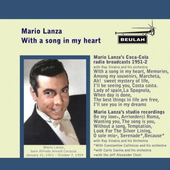 Mario Lanza With a Song in My Heart