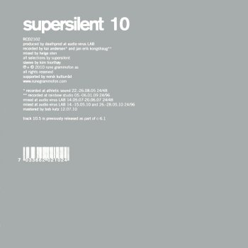 Supersilent 10.10