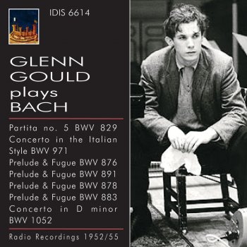 Johann Sebastian Bach ; Glenn Gould Partita No. 5 in G Major, BWV 829: V. Menuet