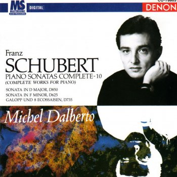 Michel Dalberto Piano Sonata in D Major, D. 850, Op. 53: III. Scherzo: Allegro Vivace