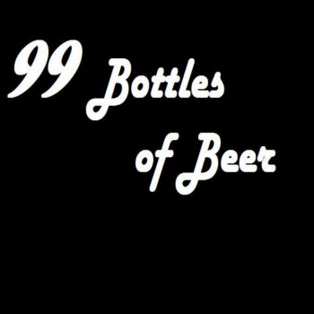 D-Black 99 Bottles of Beer
