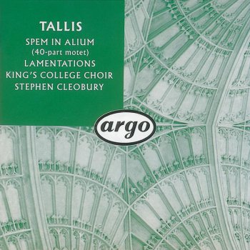 Thomas Tallis feat. Choir of King's College, Cambridge & Stephen Cleobury Honor, Virtus et Potestas