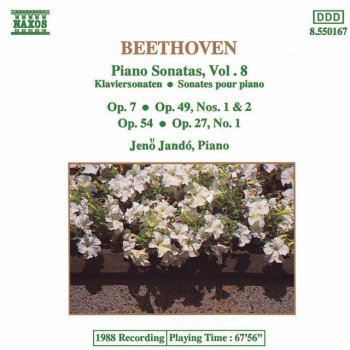 Ludwig van Beethoven feat. Jenő Jandó Piano Sonata No. 20 in G Major, Op. 49 No. 2: II. Tempo di Menuetto