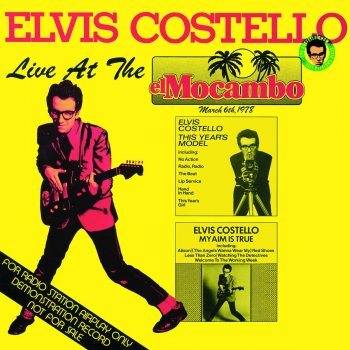 Elvis Costello & The Attractions Waiting For The End Of The World - Live At The El Mocambo