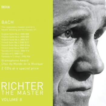 Johann Sebastian Bach feat. Sviatoslav Richter French Suite No.6 in E flat, BWV 815a: 6. Menuet (BWV 815)