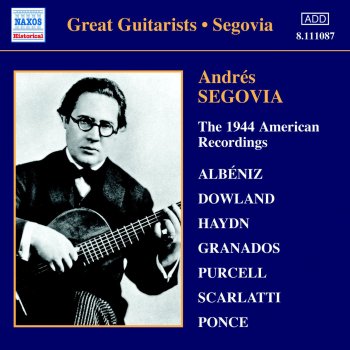 Andrés Segovia Sonata in C Minor, K. 11/L. 352
