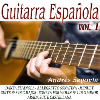 Andrés Segovia Allegretto Sonatina In A Major