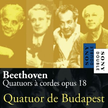Budapest String Quartet String Quartet No. 3 in D Major, Op. 18: II. Andante con moto