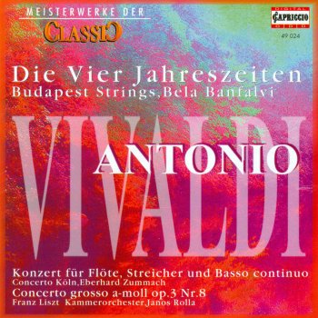 Bela Banfalvi feat. Budapest Strings The 4 Seasons: Violin Concerto in F minor, Op. 8, No. 4, RV 297, "L'inverno" (Winter): II. Largo