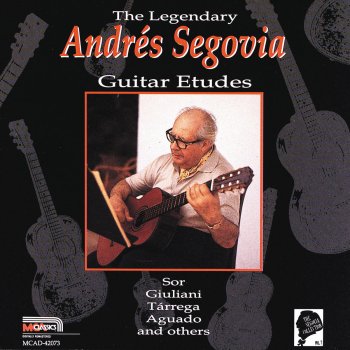 Andrés Segovia 8 Lessons for the Guitar: No. 6 in A Major