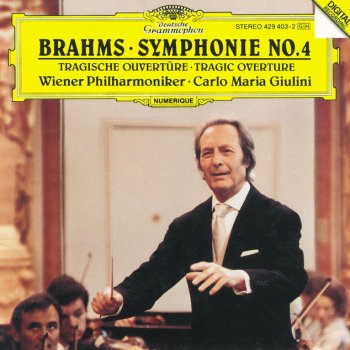 Johannes Brahms; Wiener Philharmoniker, Carlo Maria Giulini Tragic Overture, Op.81: Allegro non troppo - Molto più moderato - Tempo primo- un poco sostenuto - in tempo