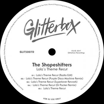 The Shapeshifters Lola's Theme Recut (Dr Packer Remix)