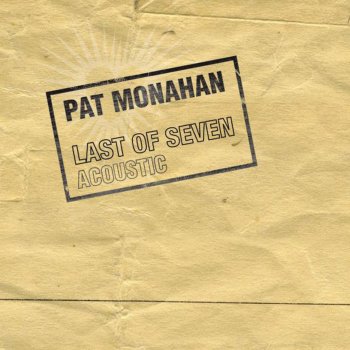 Pat Monahan Pirate On the Run (Acoustic)