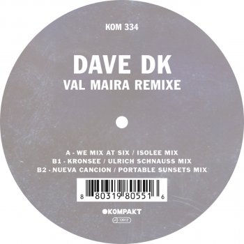 Dave DK We Mix at Six (Isolee Mix)