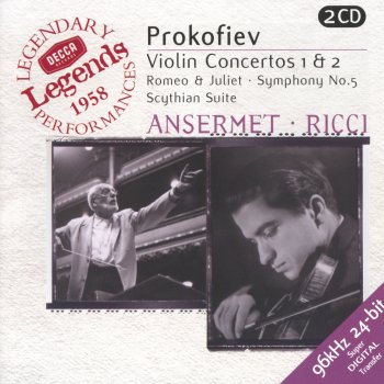 Ruggiero Ricci feat. Ernest Ansermet & L'Orchestre de la Suisse Romande Violin Concerto No. 1 in D, Op. 19: II. Scherzo. Vivacissimo