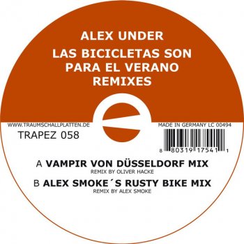 Alex Under Las Bicicletas Son Para El Verano - Alex Smoke's Rusty Bike Mix
