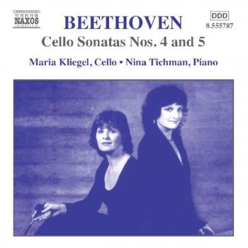 Maria Kliegel feat. Nina Tichman Cello Sonata No. 5 in D Major, Op. 102, No. 2: I. Allegro con brio