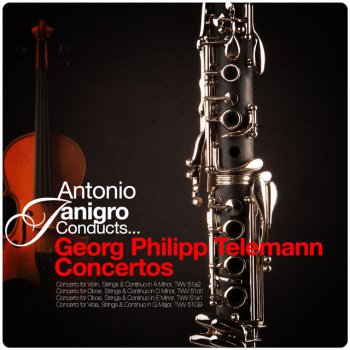 Georg Philipp Telemann, Zagreb Soloists & Antonio Janigro Concerto for Violin, Strings & Continuo in A Minor, TWV 51a2: II. Andante